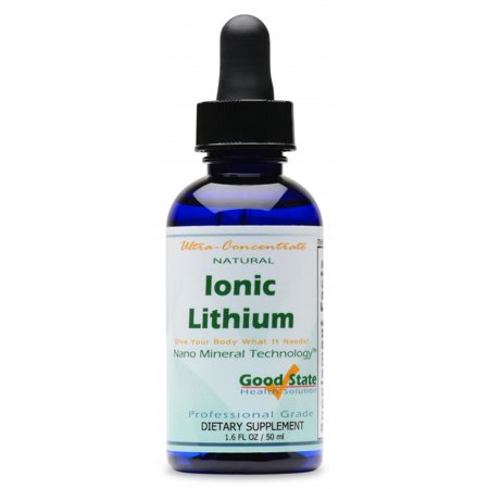 0857515003756 - GOOD STATE LIQUID IONIC LITHIUM ULTRA CONCENTRATE - 10 DROPS EQUALS 500 MCG - 100 SERVINGS PER BOTTLE 1.6FL OZ