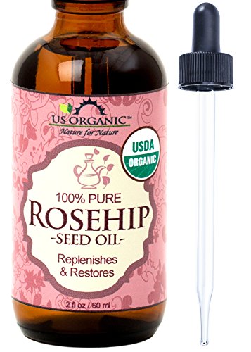 0857567004206 - #1 ORGANIC ROSEHIP SEED OIL - USDA CERTIFIED ORGANIC, 100% PURE & NATURAL, COLD PRESSED VIRGIN, UNREFINED, AMBER GLASS BOTTLE AND GLASS EYE DROPPER FOR EASY APPLICATION - US ORGANIC - (2 OZ (60ML))