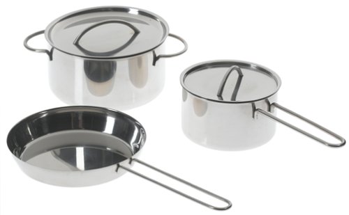 0085761058217 - STAINLESS STEEL COOKWARE SET