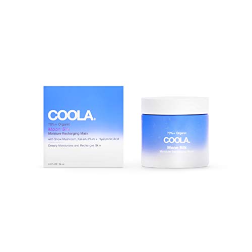 0857724008832 - COOLA ORGANIC MOON SILK RECHARGING FACE MASK AND MOISTURIZER, SKIN BARRIER PROTECTION AND CARE WITH VITAMIN C, 2 FL OZ