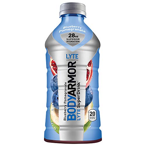 0858176002584 - BODYARMOR LYTE SPORTS DRINK LOW-CALORIE BEVERAGE, BLUEBERRY POMEGRANATE, NATURAL FLAVORS WITH VITAMINS, POTASSIUM-PACKED ELECTROLYTES, NO PRESERVATIVES, PERFECT FOR ATHLETES, 28 FL OZ