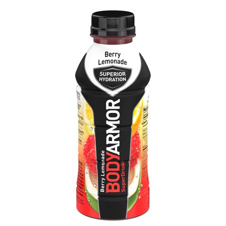 0858176002874 - BODYARMOR SPORTS DRINK SPORTS BEVERAGE, BERRY LEMONADE, NATURAL FLAVORS WITH VITAMINS, POTASSIUM-PACKED ELECTROLYTES, NO PRESERVATIVES, PERFECT FOR ATHLETES, 16 FL OZ