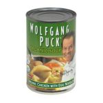 0858328762182 - WOLFGANG PUCK ORGANIC CHICKEN WITH EGG NOODLES SOUP CANS