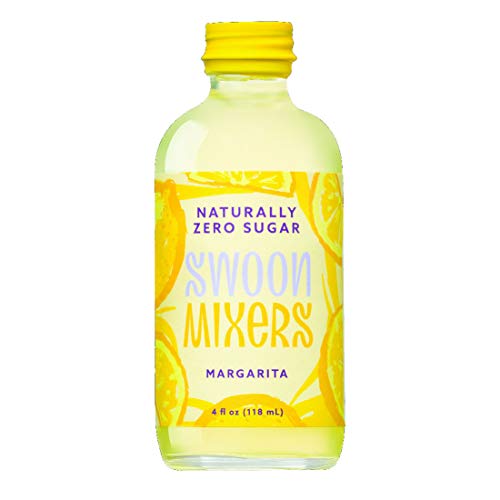 0858344005270 - ZERO CALORIE MARGARITA COCKTAIL MIXER BY SWOON - LOW CARB, KETO FRIENDLY, SUGAR FREE AND GLUTEN FREE DRINK MIX | 4 OZ GLASS BOTTLES, PACK OF 12