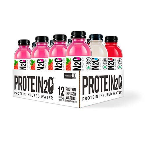 0858379004491 - PROTEIN2O LOW CALORIE WHEY PROTEIN DRINK, 15G PROTEIN VARIETY PACK, 16.9 OZ (PACK OF 12), 12COUNT