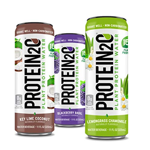 0858379004637 - PROTEIN2O PLANT-BASED PROTEIN DRINK, 15G PLANT-BASED PROTEIN, VARIETY PACK, 11 OZ (12 PACK)