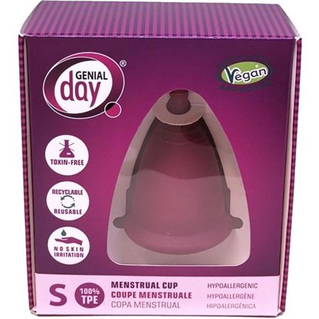 0858388007094 - GENIAL DAY 664709 17 MM MENSTRUAL CUP - SMALL