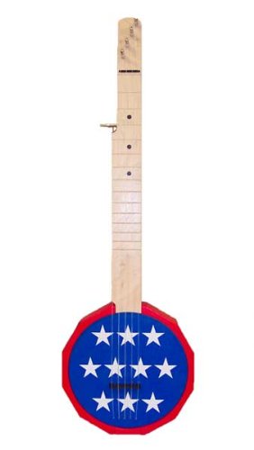 0858400003486 - ZITHER HEAVEN STAR SPANGLED BANJO WITH NYLON STRINGS FOR CHILDREN AND BEGINNERS