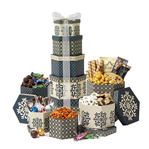 0858539005504 - BROADWAY BASKETEERS CHOCOLATE AND SWEETS GIFT TOWER