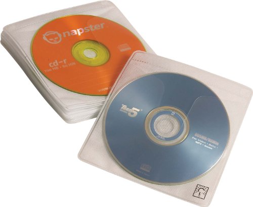 0085854103770 - CASE LOGIC CDS-120 120 CAPACITY CD PROSLEEVE PAGES (WHITE)