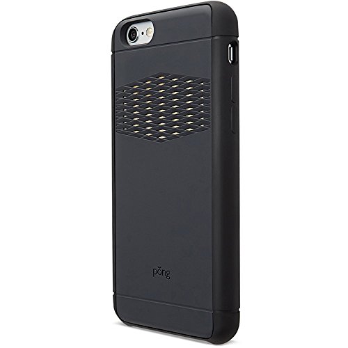 0858742005087 - PONG RUGGED IPHONE 6 PLUS/6S PLUS CASE - WITH BUILT IN ANTENNA TECHNOLOGY - BLACK
