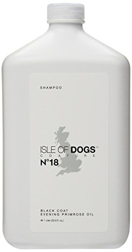 0859057001153 - ISLE OF DOGS COATURE NO. 18 BLACK COAT EVENING PRIMROSE OIL DOG SHAMPOO, 1 LITER