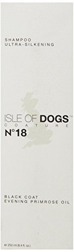 0859057001375 - ISLE OF DOGS COATURE NO. 18 BLACK COAT EVENING PRIMROSE OIL DOG SHAMPOO, 8.4 OZ