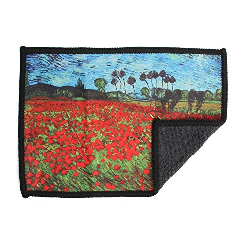 0859114003854 - MICROFIBER CLEANING CLOTH FOR IPAD POPPIES VAN GOGH