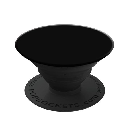 0859184004454 - POPSOCKETS: EXPANDING STAND AND GRIP FOR SMARTPHONES AND TABLETS (BLACK/BLACK/BLACK)