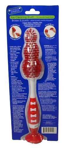 0859328191408 - BAMBOO PLAY CLEANING BRUSH DOG TOY, STICKY