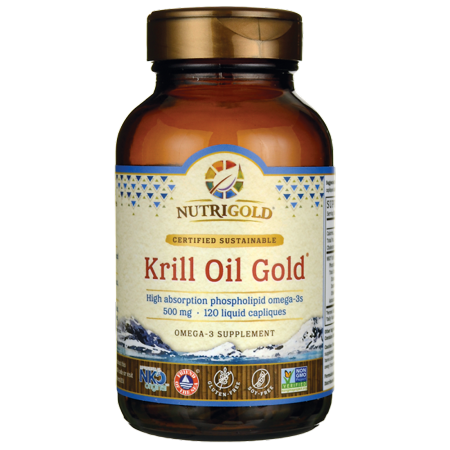 0859447002517 - NUTRIGOLD KRILL OIL GOLD, 500MG, 120 CAPSULES