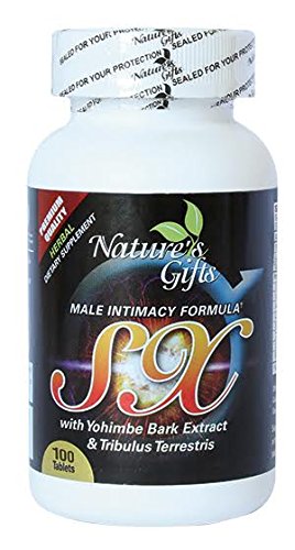 0859558000075 - NATURE'S GIFTS SX - MALE INTIMACY FORMULA (100 TABLETS)