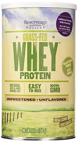 0859569002358 - RESERVEAGE GRASS-FED WHEY PROTEIN UNSWEETENED POWDER, 11.1 OZ.