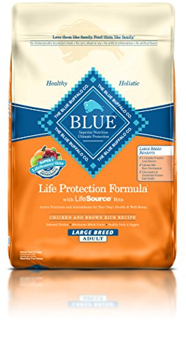 0859610000388 - BLUE LIFE PROTECTION FORMULA ADULT LARGE BREED CHICKEN AND BROWN RICE DRY DOG FOOD 30-LB