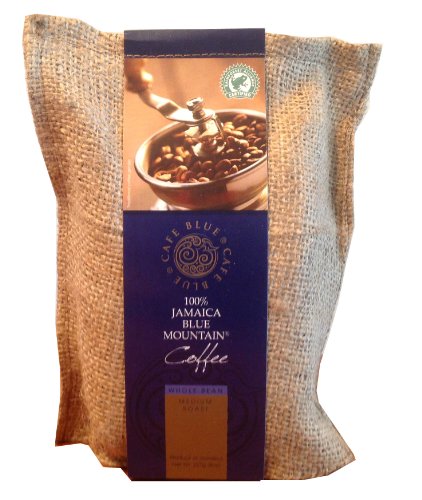 0859674001901 - CAFE BLUE 100% JAMAICA BLUE MOUNTAIN COFFEE BEANS (16OZ)