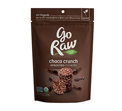 0859888000929 - GO RAW FREELAND CHOCO CRUNCH SPROUTED COOKIES, 3.0-OUNCE BAGS (PACK OF 6)