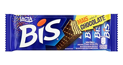 0860007507311 - BREX AMERICA LACTA BIS CHOCOLATE CAIXA COM 20 UNIDADES 126G, CHOCOLATE WAFER CANDY IMPORTED FROM BRAZIL BOX WITH 20 UNITS 4.4 OZ (PACK OF 1)