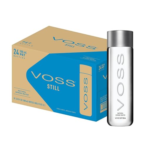 0860010087657 - VOSS STILL SPRING WATER - 24 PACK CASE OF BOTTLED DRINKING WATER - PURE, CLEAN TASTE, NATURAL HYDRATION - (16.91 FL OZ)