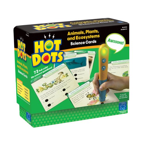 0086002027214 - HOT DOTS SCIENCE SET ANIMALS PLANTS AND ECOSYSTEMS