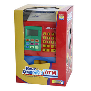 0086002030603 - BANK AMERIKID ATM BANK AGES 5 & UP