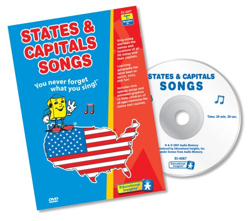 0086002040671 - EI-4067 STATES AND CAPTIALS SONGS DVD