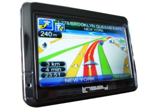 0860548000012 - LINSAY LSY-700 4.3 THE UNIQUE GPS 7 IN 1 USA CANADA !NEW ARRIVE MULTIMEDIA FULL CAPACITY UP TO 8 GB ! THE BIGGEST IN GPS! MP3 PLAYER, VIDEO PLAYER, PHOTO VIEWER, TEXT TO SPEECH, WOOOOOWWW