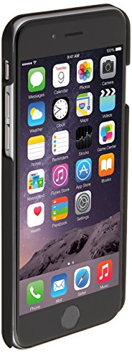 0861327000124 - IPHONE 6S CASE, IPHONE 6 CASE, NUPRO LIGHTWEIGHT PROTECTIVE SNAP-ON CASE FOR APPLE IPHONE (4.7 SCREEN) - BLACK