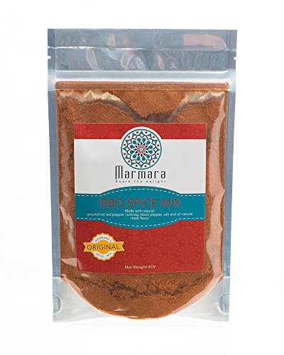 0861496000239 - MARMARA MEDITERRANEAN ALL NATURAL BBQ SEASONING RUB, NO PRESERVATIVES, PURE SPICE MIXES FOR CHICKEN, LAMB, BEEF, FISH FOR USE IN STEWS, SOUPS, BBQ AND SALADS 2 PACK (4 OUNCE EACH)