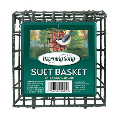 0086155220258 - MORNING SONG MINI-SNACK AND SUET BASKET 1 BASKET