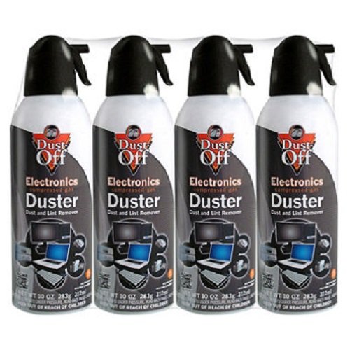 0086216117039 - DUST-OFF 7 OZ COMPRESSED GAS DUSTER, 4 PACK (DPSM4)