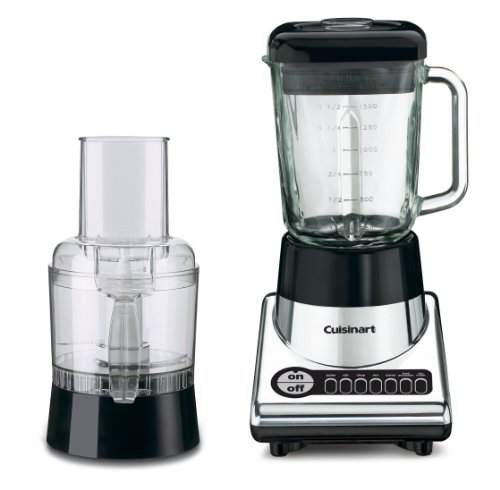 0086279029003 - CUISINART BFP-10CH POWERBLEND DUET BLENDER AND FOOD PROCESSOR, CHROME AND BLACK
