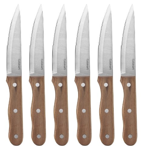 0086279076373 - CUISINART 6-PIECE TRIPLE RIVET STEAK KNIFE SET