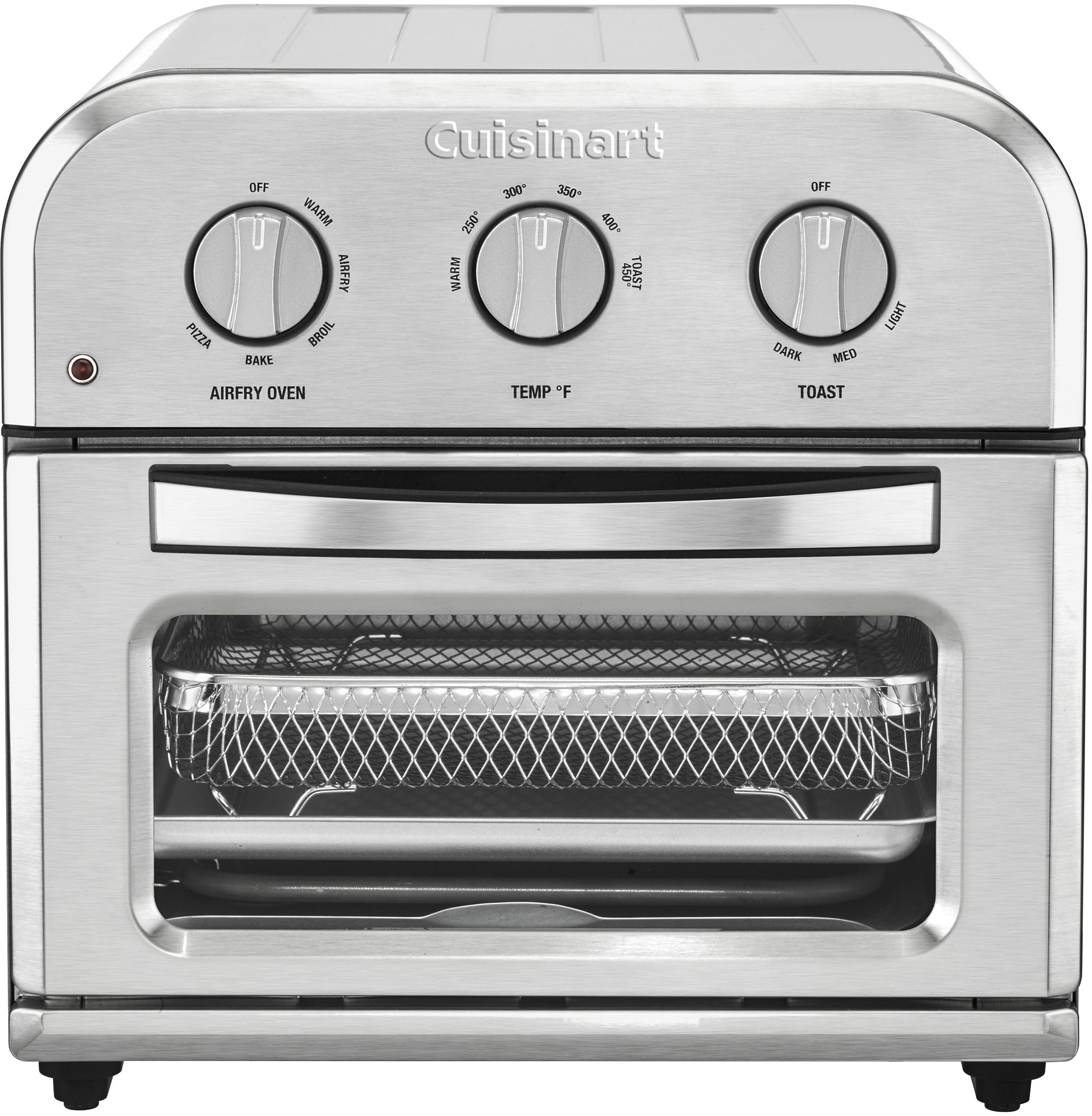 0086279188595 - CUISINART - COMPACT AIR FRYER TOASTER OVEN - STAINLESS STEEL
