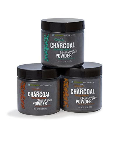 0864155000045 - NATURAL TOOTH & GUM POWDER WITH ACTIVATED CHARCOAL, 2.75OZ