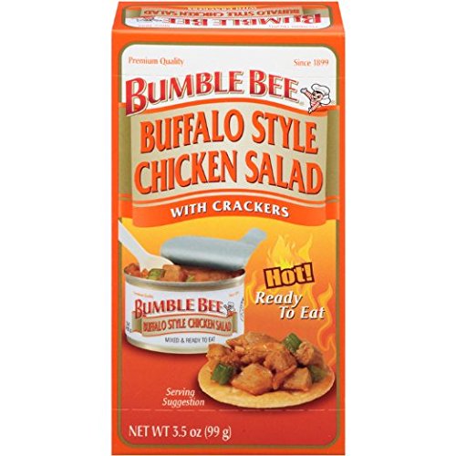 0086600703541 - BUMBLE BEE BUFFALO STYLE CHICKEN SALAD WITH CRACKERS 3.25 OZ. READY TO EAT - CAS