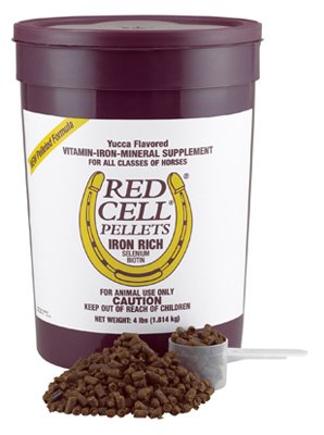 0086621607842 - HORSE HEALTH RED CELL PELLETS 4 LB