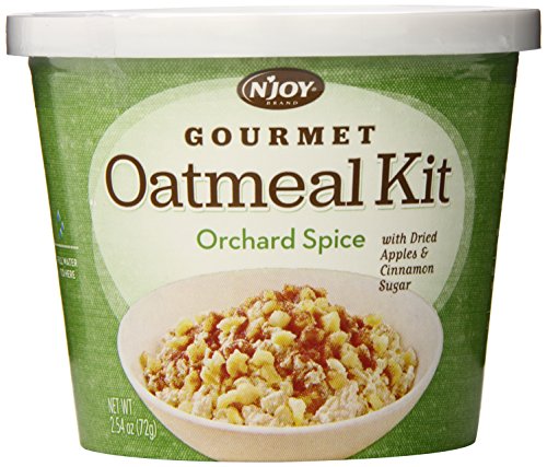 0086631407746 - N'JOY OATMEAL, ORCHARD SPICE, 2.54 OUNCE (PACK OF 8)