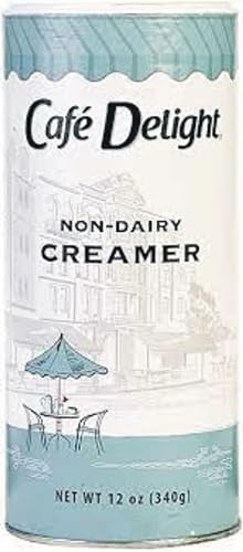 0086631452722 - CAFE DELIGHT NON-DAIRY CREAMER CANISTERS, 12 OUNCE - 24 PER CASE.
