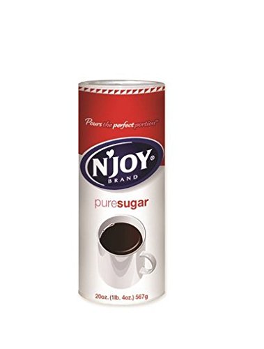 0086631905921 - N'JOY SUGAR CANISTERS, 20 OUNCE (PACK OF 6)
