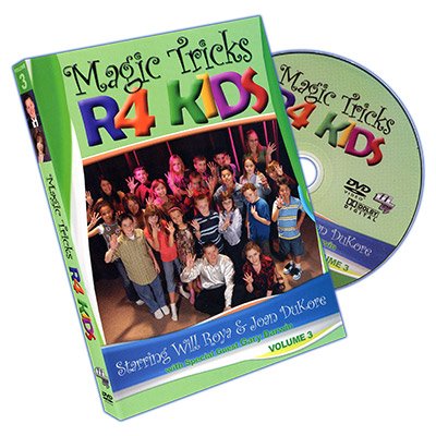 0086687069592 - MMS MAGIC TRICKS R 4 KIDS - VOLUME 3 BY WILL ROYA AND JOAN DUKORE - DVD