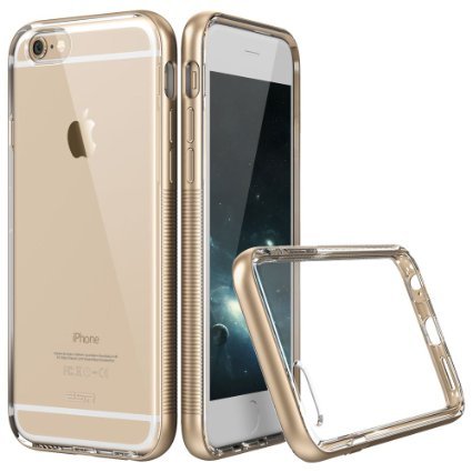 0866961000240 - SPIGEN MEETS ZEUZZ GOLD IPHONE 6S CASE SHOCK ABSORBENT TPU BUMPER IPHONE 6 CASE WITH TRANSPARENT PC BACK LUXURY PHONE CASE / ELECTROPLATING TPU CASE - PHONE CASES IPHONE 6 S