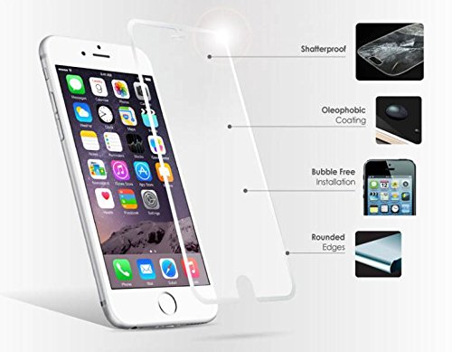 0866961000271 - MAXBOOST INSPIRED ZEUZZ IPHONE 6S SCREEN PROTECTOR TEMPERED GLASS STRONG 9H 0.26MM 2.5D ANTI-SRATCH SMUDGE AND EXPLOSION PROOF FOR IPHONE 6/ 6S (NEW 2016)
