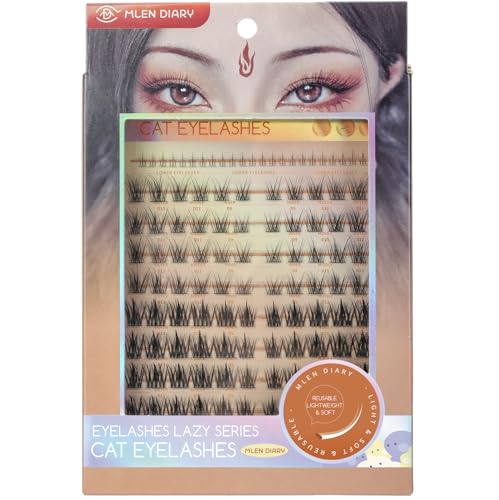0086725721062 - OSACAMUSS CAT FLASH FALSE EYELASHES: NATURAL L-SHAPED DESIGN FOR COLD MAKEUP WITH PURE AND WILD DOUBLE-POINTED FLAT HAIRS