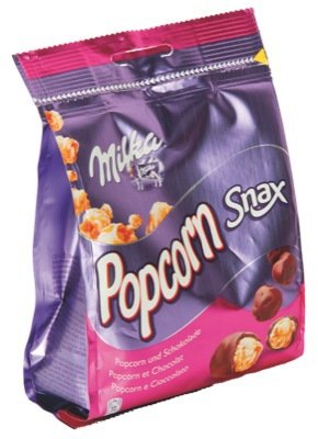 8674000018147 - MILKA SNAX POPCORN, NEW, 6 PACKAGES WITH EACH 130 GRAMS, TOTAL 780 GRAMS